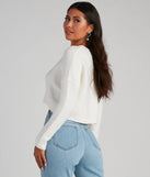 Cuddly Classics Rib Knit Sweater