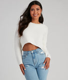 Cuddly Classics Rib Knit Sweater