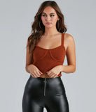 Winter Chills Rib Knit Cami