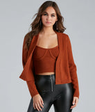 Winter Chills Rib Knit Cami