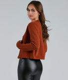 Winter Chills Knit Cardigan