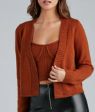 Winter Chills Knit Cardigan