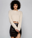 Casual Cuddles Tie-Back Sweater