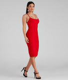 Limelight Lace-Up Bandage Dress