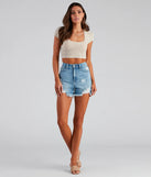 Girl Next Door Crochet Crop Top