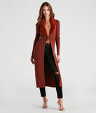 Forever Fabulous Faux Fur Knit Duster