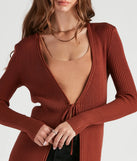 Forever Fabulous Faux Fur Knit Duster