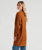 Cozy Up Cable Knit Oversized Cardgian
