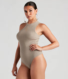 Elevated Basic Sweater Knit Bodysuit