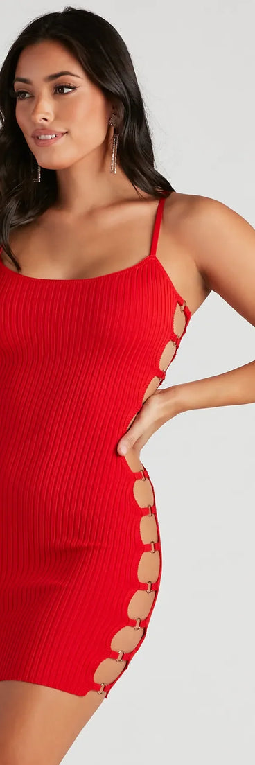 Bling On The Glam Sweater Dress