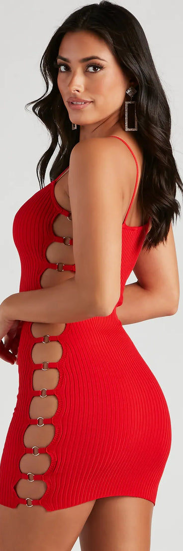 Bling On The Glam Sweater Dress