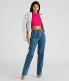 Trendsetting Cutie Cable Knit Cropped Tank