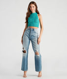 Look Back At Me Cable Knit Top