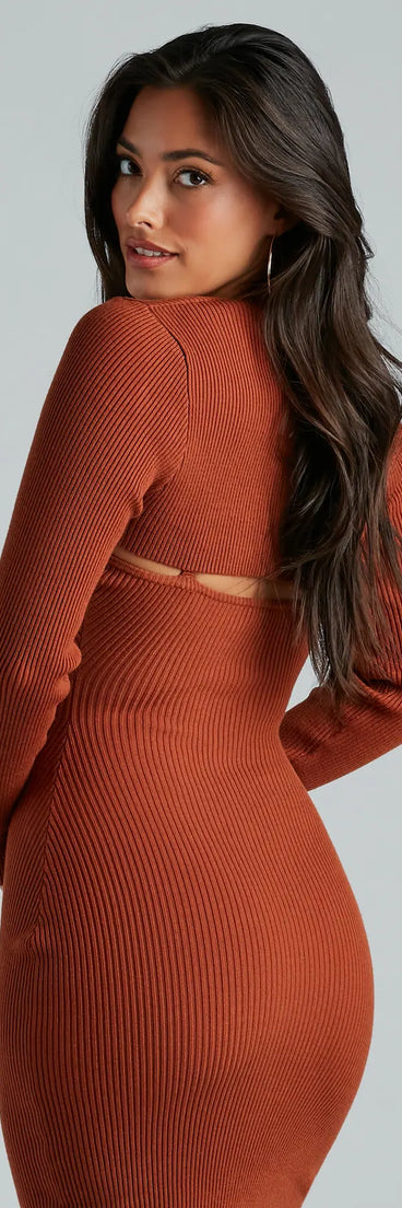 Casual Layers Rib Knit Bolero