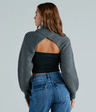 Cozy Girl Mode Turtleneck Sweater Topper