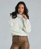 Let's Get Together Turtleneck Crop Sweater
