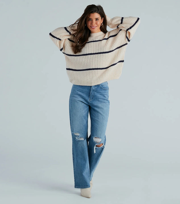 トップス doublet STRIPE OVERSIZED PULLOVER 23AW トップス doublet STRIPE OVERSIZED PULLOVER 23AW Doublet