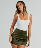 Turn Up The Flirt Sleeveless Sweater Bodysuit