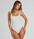 Turn Up The Flirt Sleeveless Sweater Bodysuit