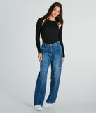 Cozy Allure Cutout Sweater Top