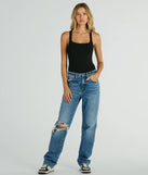 Sexy Comeback Sleeveless Cutout Back Bodysuit