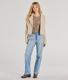 The Trendy Impression Asymmetrical Bell Sleeve Knit Top is a cozy sweater top crafted from textured knits, perfect for layering in winter outfits or adding warmth to a casual day look.