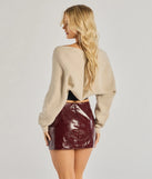Layered Luxe Long Sleeve Knit Bolero