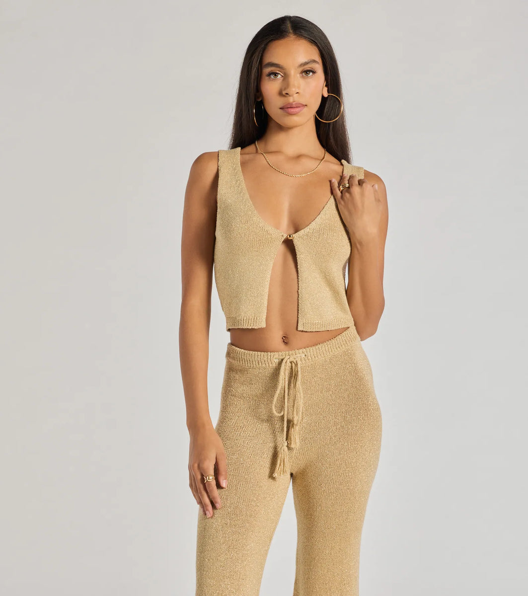 Destellos Avocado Glow Vest Set