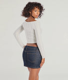 The Cozy Cutie Off-The-Shoulder Cable Knit Top in ivory with a modern design and trendy look is part of the latest women's tops collection to elevate your 2025 wardrobe.