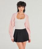 
Upgrade your style game for 2025 with the Sweet And Cozy Oversized Knit Sweater Bolero in pink, perfect for any fashion-forward wardrobe.