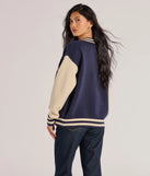 
Upgrade your style game for 2025 with the Varsity Chic Button-Down Sweater Jacket in navy, perfect for any fashion-forward wardrobe.