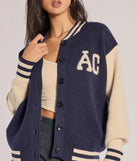 
Upgrade your style game for 2025 with the Varsity Chic Button-Down Sweater Jacket in navy, perfect for any fashion-forward wardrobe.