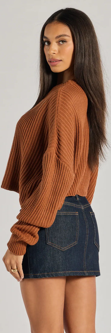 
Upgrade your style game for 2025 with the Chic Crew Ribbed Knit Sweater in rust, perfect for any fashion-forward wardrobe.