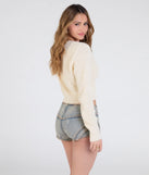 From bold to effortless, the Springtime Cutie Button Front Knit Cardigan lets you define your vibe with beige tops that speak your style.