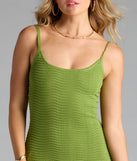 Sultry Mood Cutout Bodycon Midi Dress