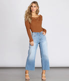 Lace Up Cross Back Sweater