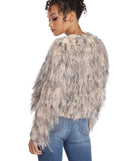 Shabby Chic Shaggy Cardigan