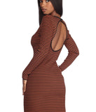 Stripe Game On Point Dress