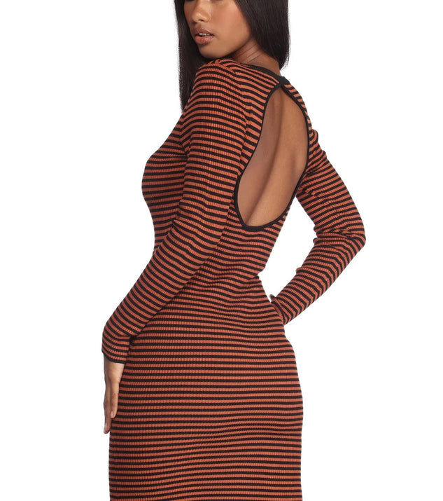 Stripe Game On Point Dress