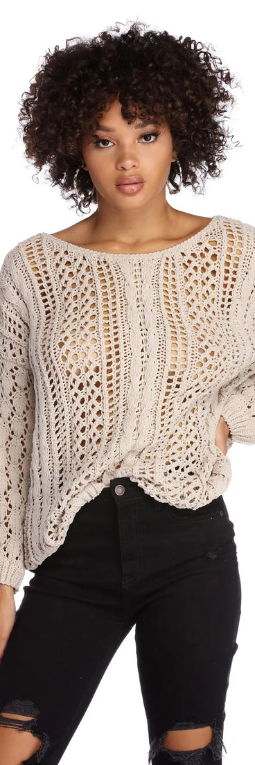 Whisper Softly Pullover Sweater