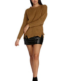 Side To Side Lattice Sweater