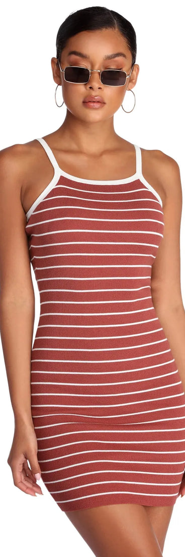 Keepin' Knit Cute Sweater Dress