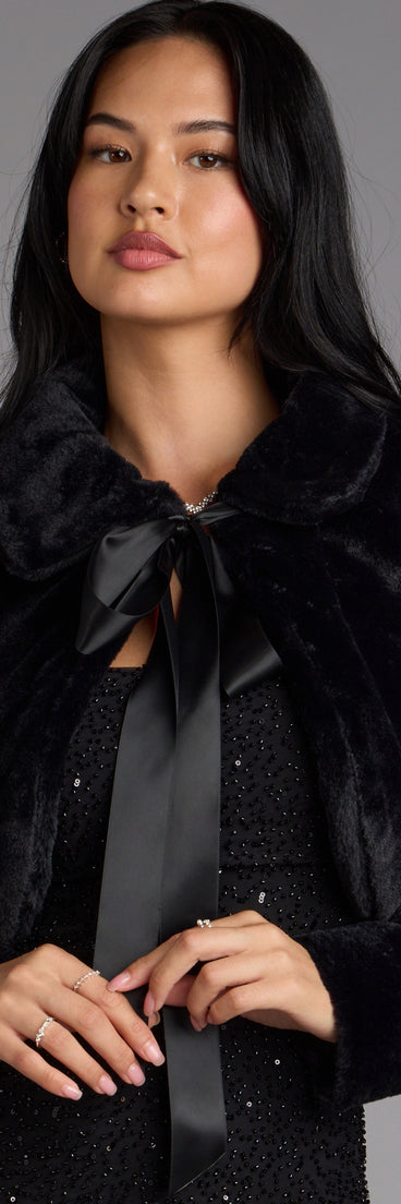 Wrapped in Luxe Faux Fur Jacket