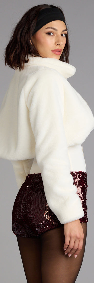 Wrapped in Luxe Faux Fur Jacket