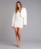 Pure Luxe Faux Fur Crop Jacket