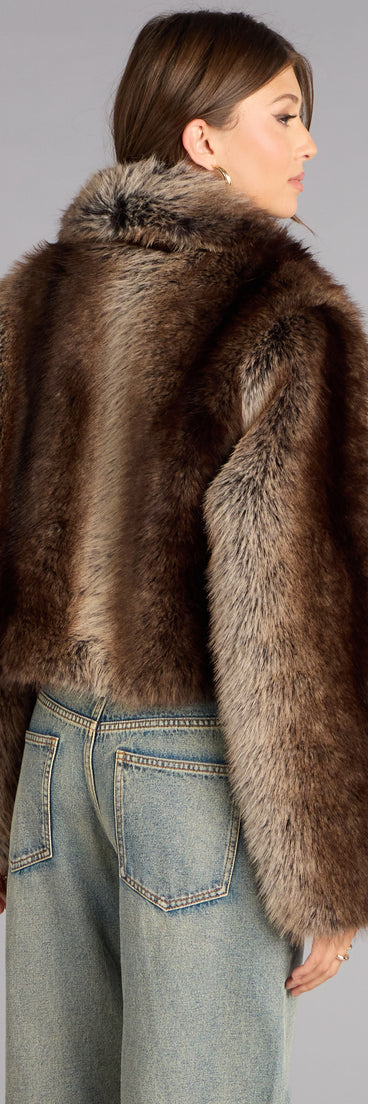 Frost Kiss Faux Fur Jacket