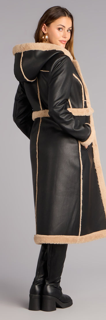 Cold Front Cutie Convertible Trench Coat