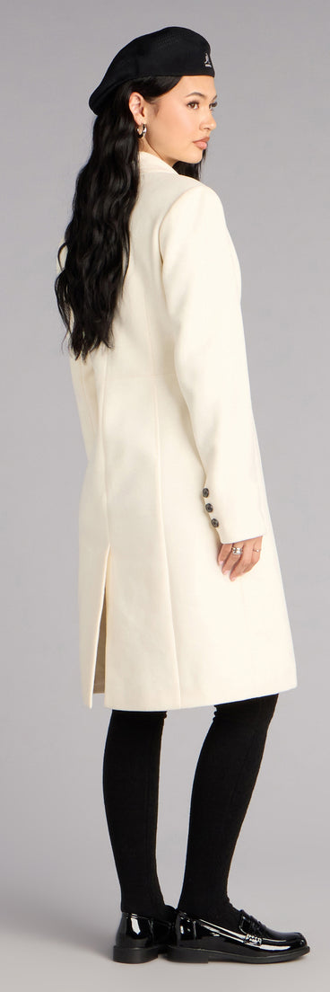 Polished Mood Double Breasted Trench Coat
