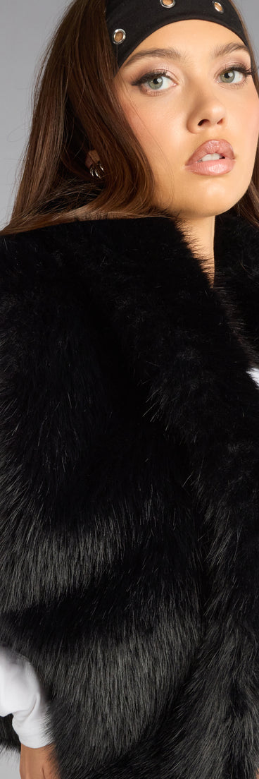Cold Girl Faux Fur Vest