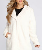 Lovin' Knit Teddy Trench Coat